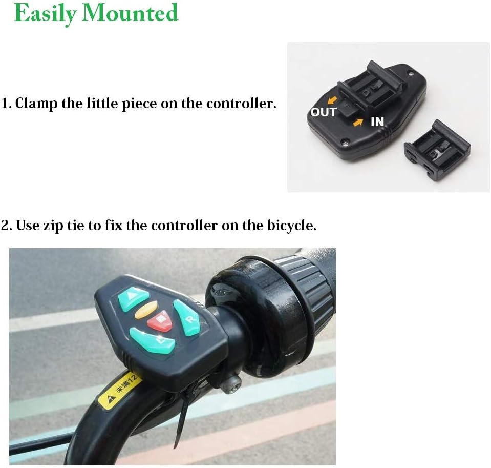 LED Turn Signal Safety Vest with Direction Indicator