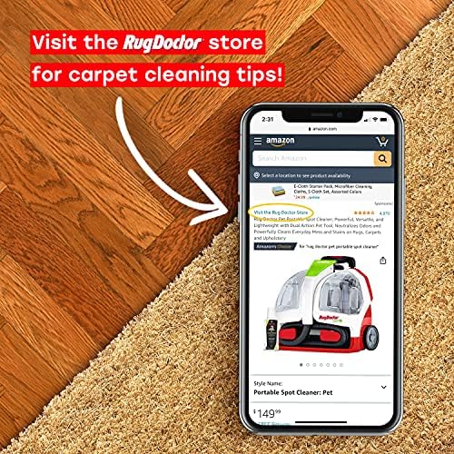 Rug Doctor Max Advanced Deep Carpet Cleaner Solution 52 oz