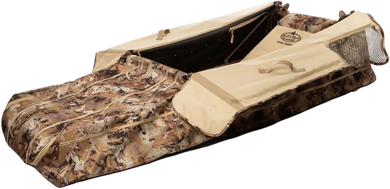 Rig'Em Right Outdoors X-Factor Layout Blind, Gore Optifade Marsh