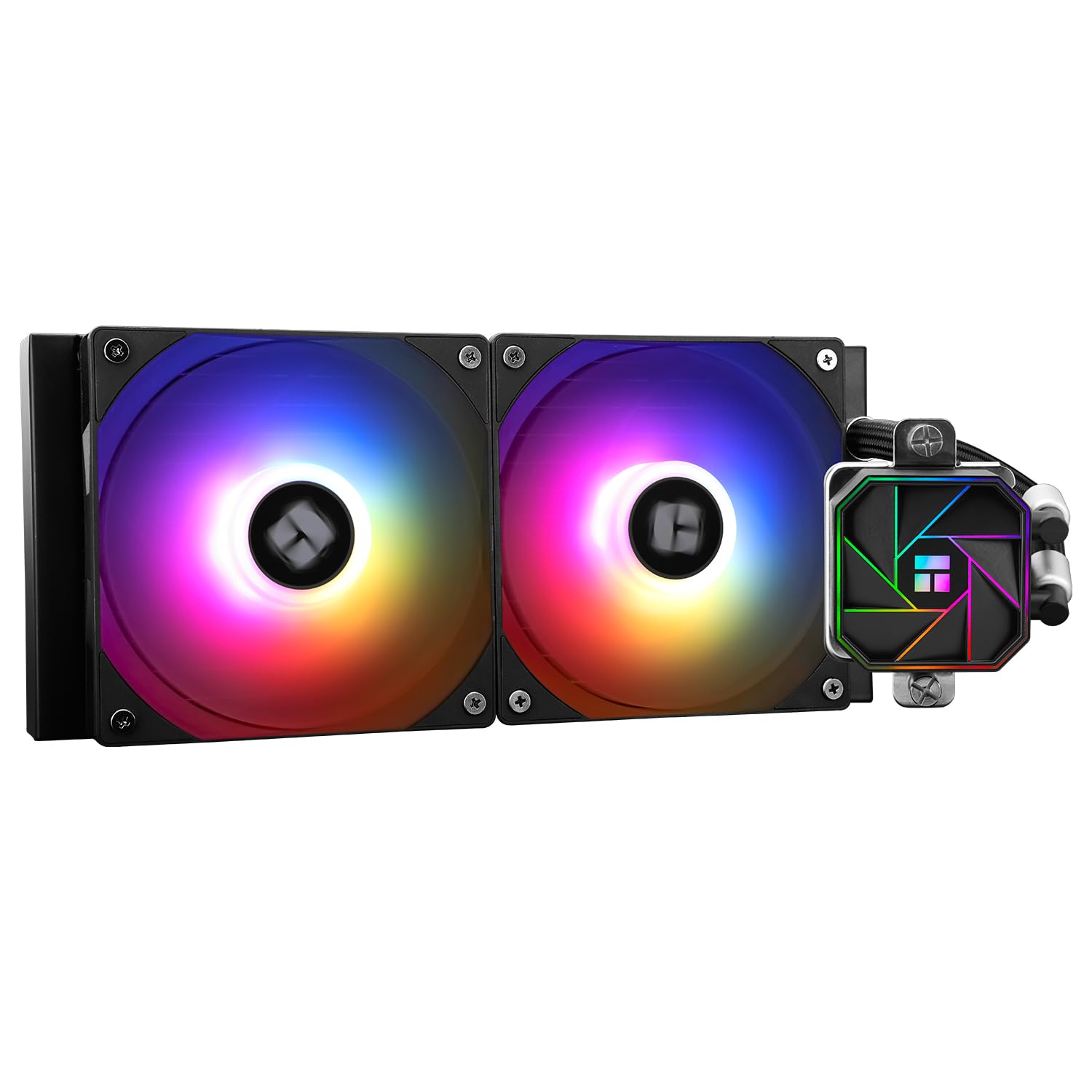 Thermalright Aqua Elite 240 V3 Water Cooling CPU Cooler, Double PWM ARGB Fans with S-FDB Bearings, Efficient PWM Controlled Pump, for AMD/AM4/AM5