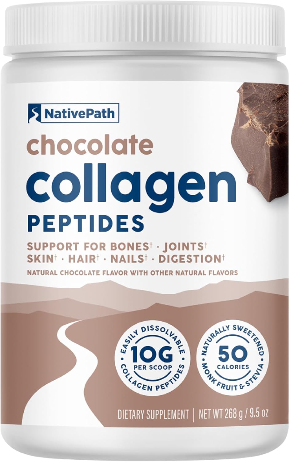 NativePath Collagen Peptides, Wild Berry, Grass-Fed, 20 Servings