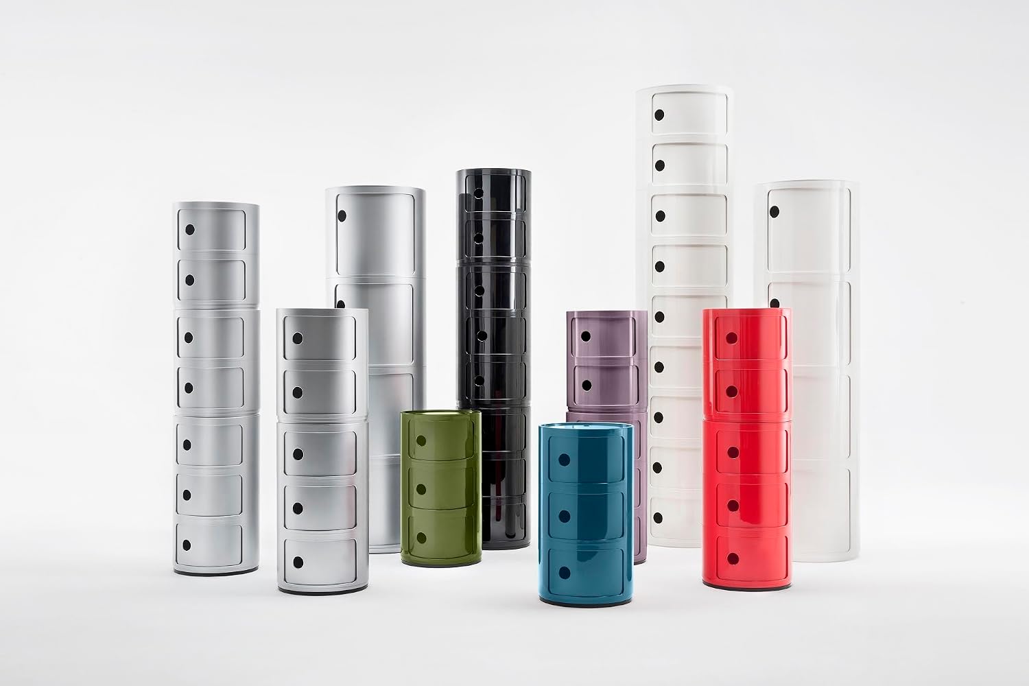 Kartell Componibili, Plastic, Blue