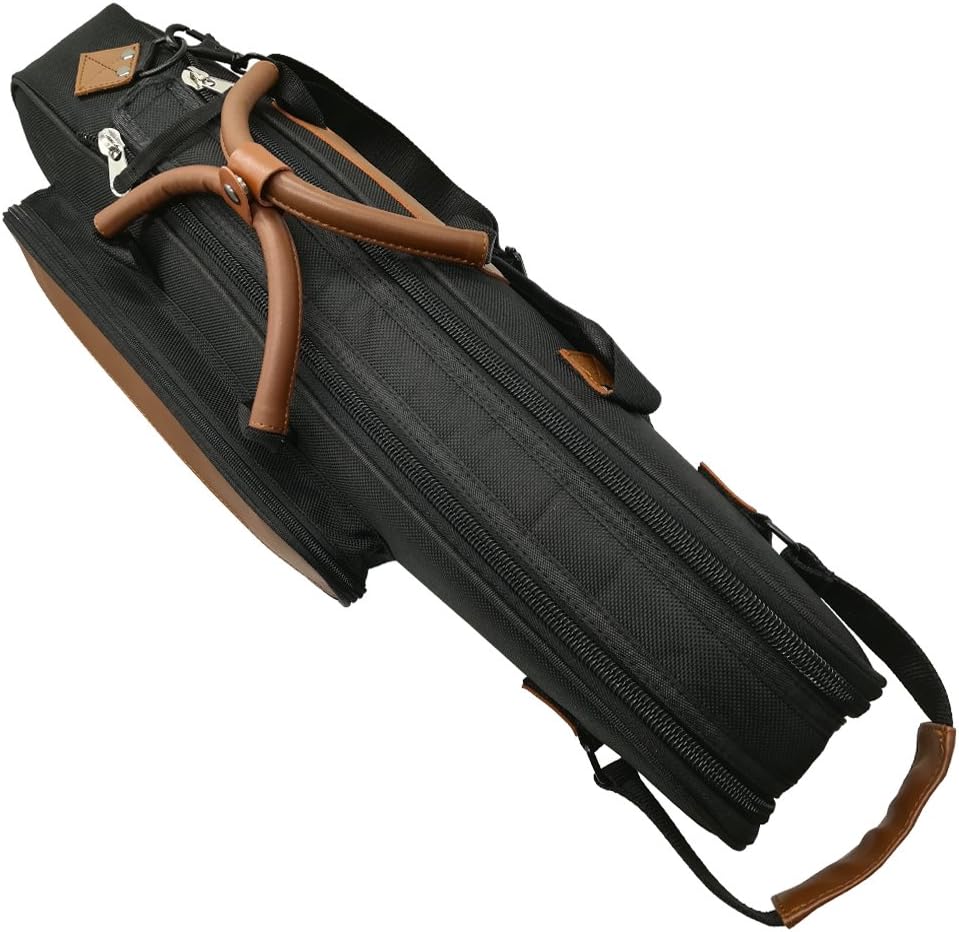 Alto Saxophone Case Soft Sax Gig Bag 1200D Oxford Cloth 15mm Padded Carrying Backpack