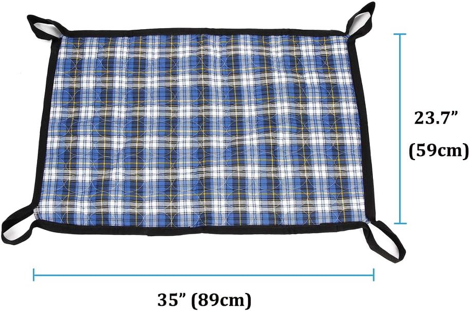 Positioning Bed Pad with Handles Incontinence Bed Wetting Protection Pad Transfer Belts for Lifting Seniors Bedridden Patient Medical Sliding Board