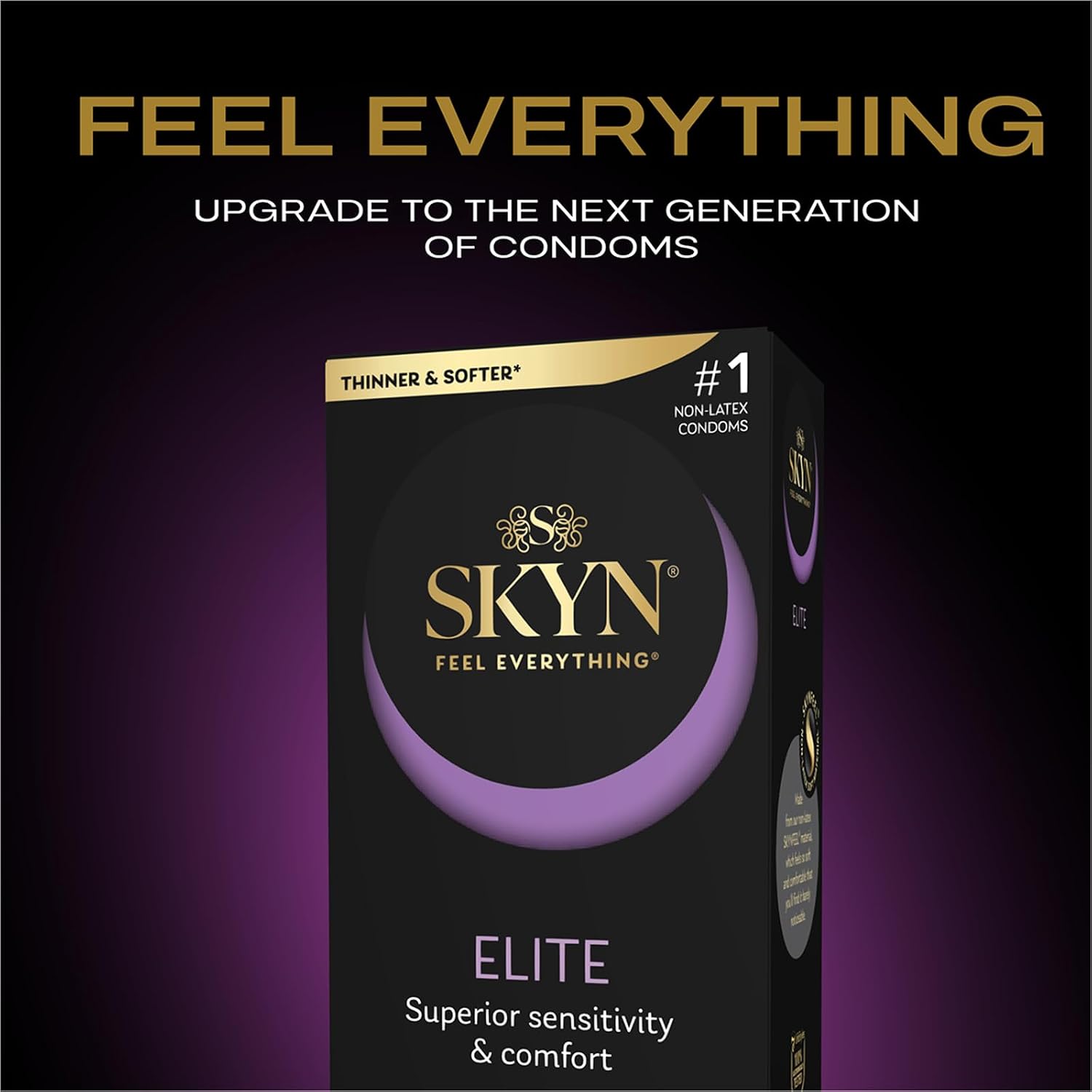 Lifestyles Skyn Polyisoprene Condoms, 12 Count (Pack of 1)