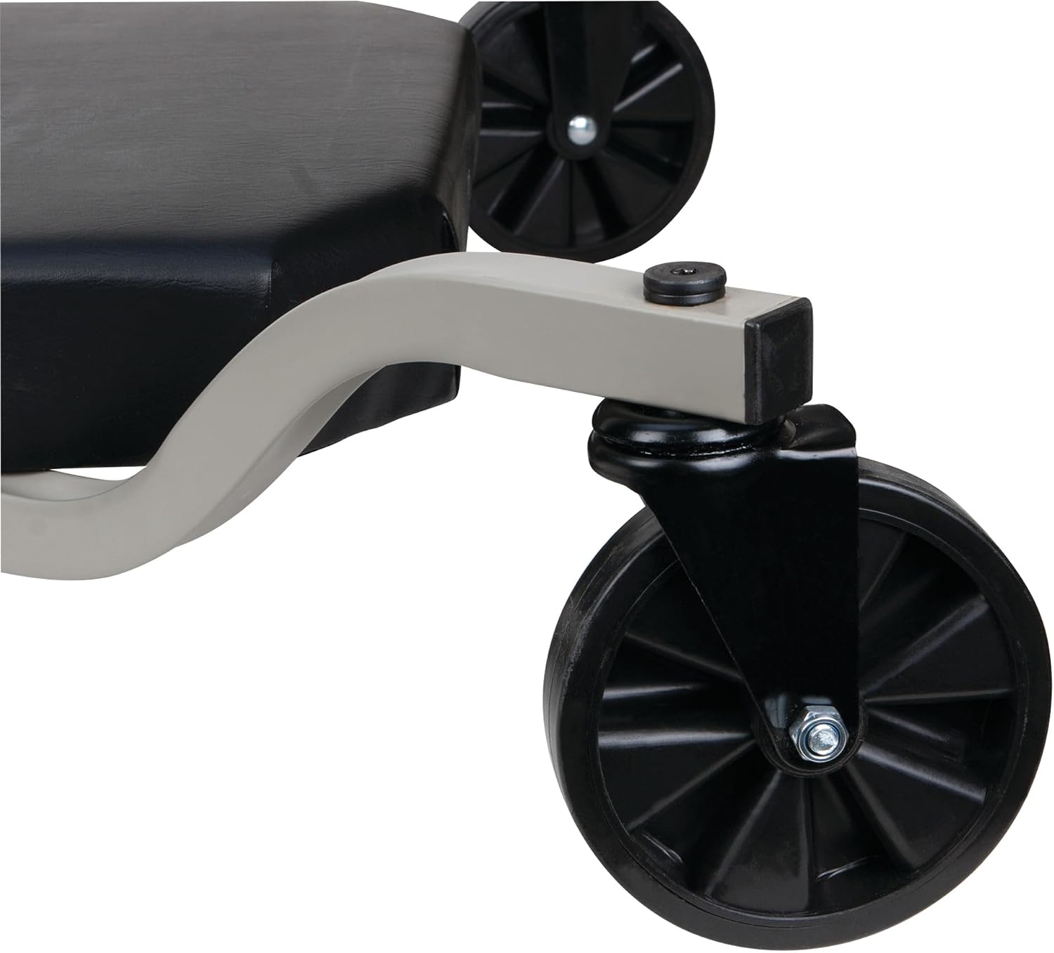 Performance Tool W85014 38 in. Low-Profile Automotive Mechanics Creeper | Oversized x-frame low profile creeper with 2-inch extra cushion padding. 5-inch jumbo swivel casters. 300 lb. capacity