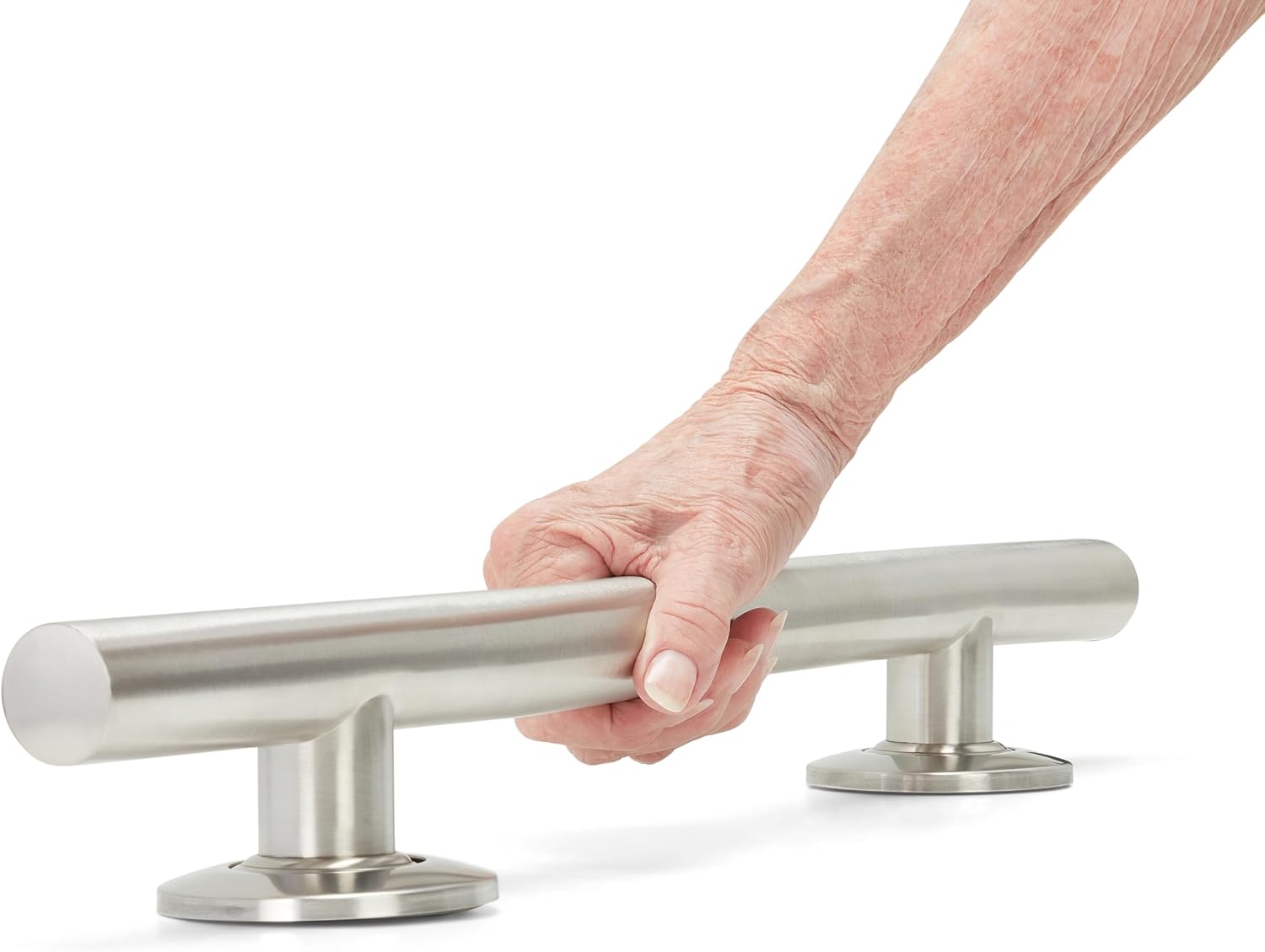 Seachrome 36 inch Bathroom Wave Grab Bar Satin Finish