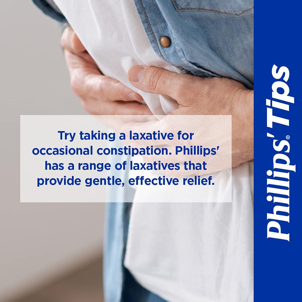 Phillips' Laxative Easy-To-Swallow Caplets, 55 Count