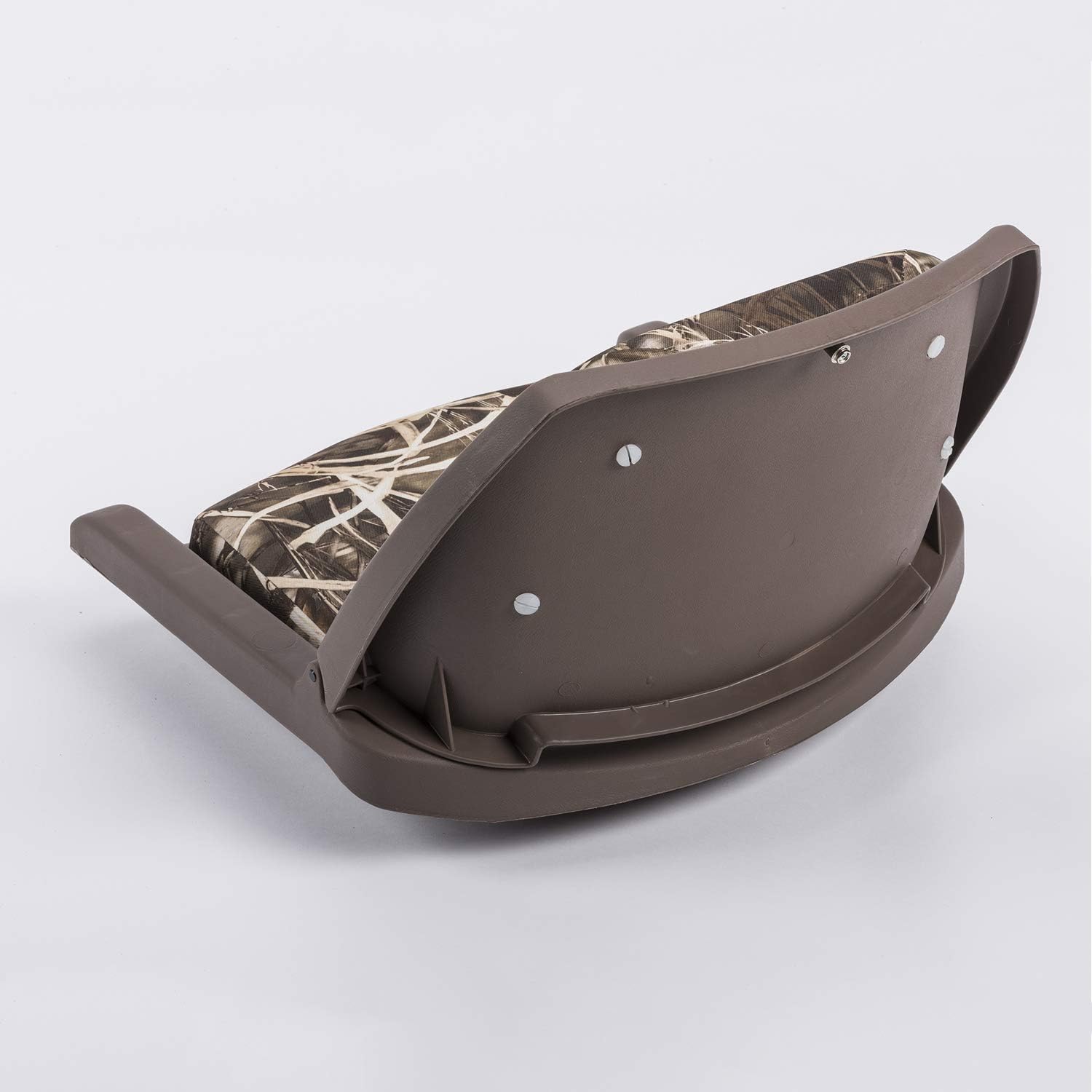 Wise Camo Padded Fold Down Seat, Shadow Grass Blades/Brown Shell