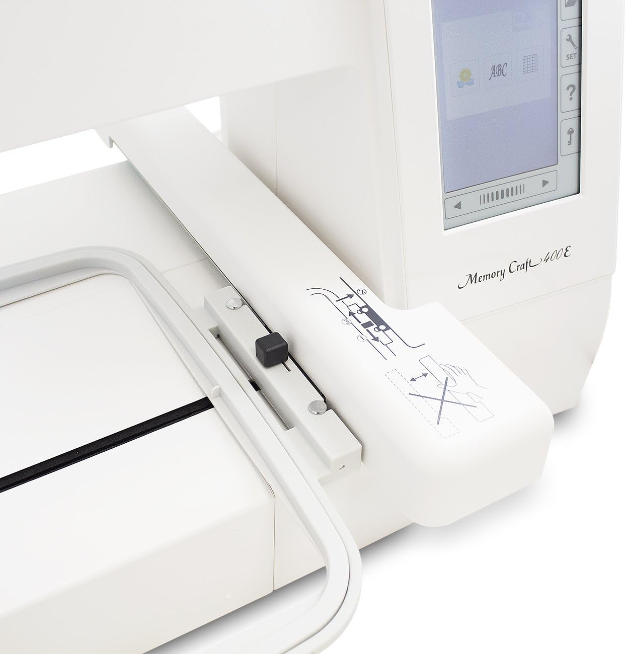 Janome Memory Craft 400E Embroidery Machine with Exclusive Bonus Bundle