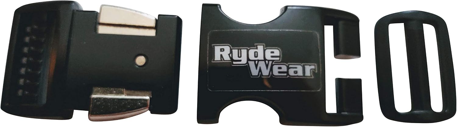 Black Metal Strongest Motorcycle Dirt Bike Helmet Quick Release Helmets Chin Strap Buckle