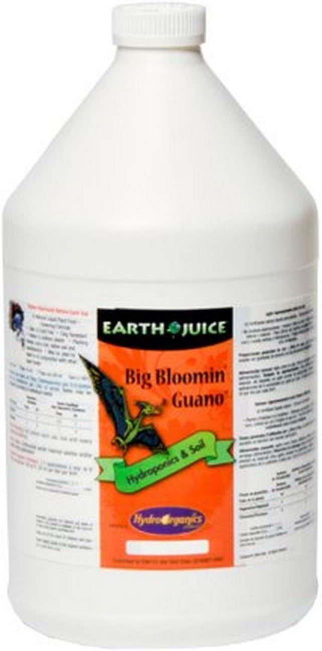HydroOrganics HOF15503 Earth Juice Big Bloomin Guano , 1-Gallon,White