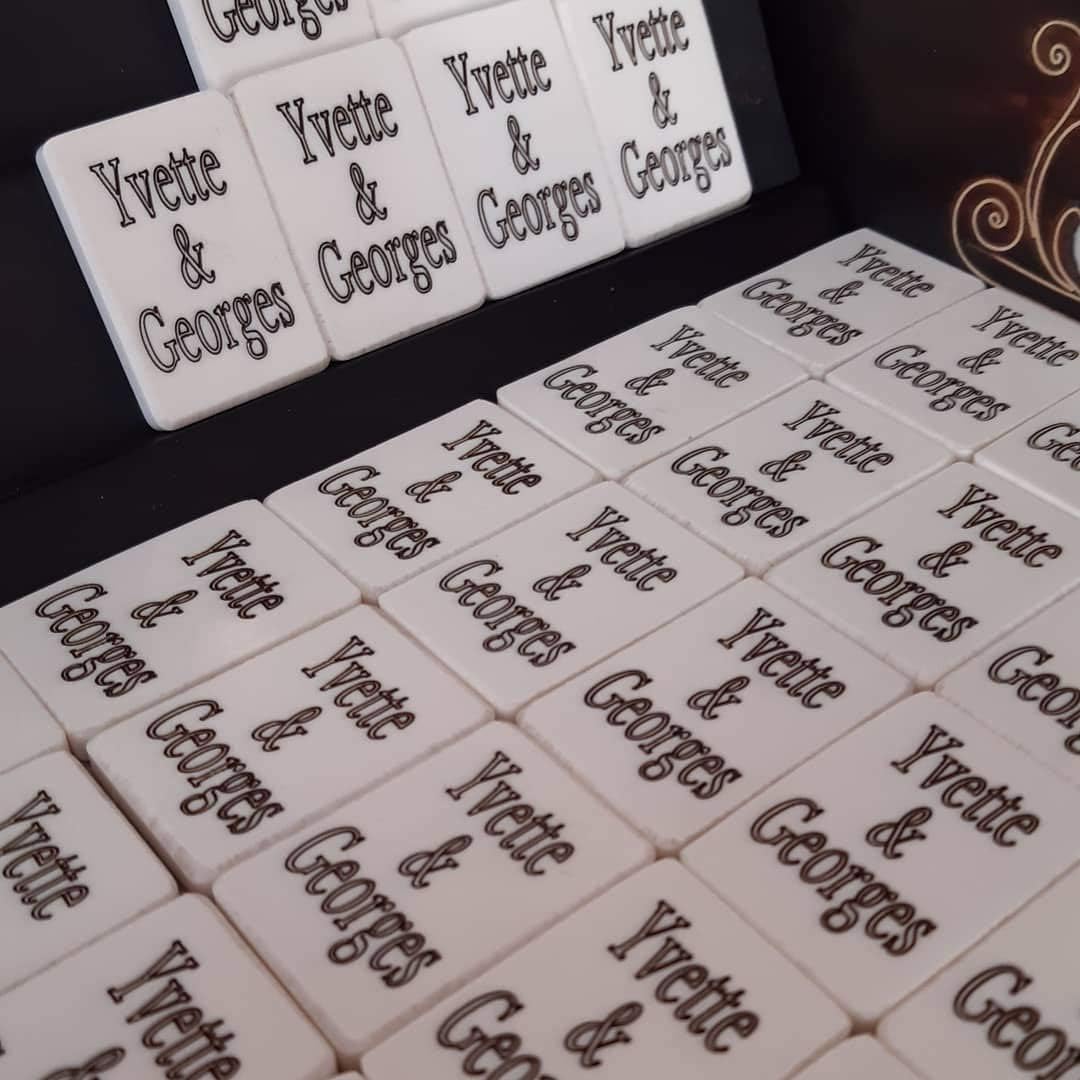Antochia Crafts Personalized Rummy Tiles - Custom Rummy Game Tiles