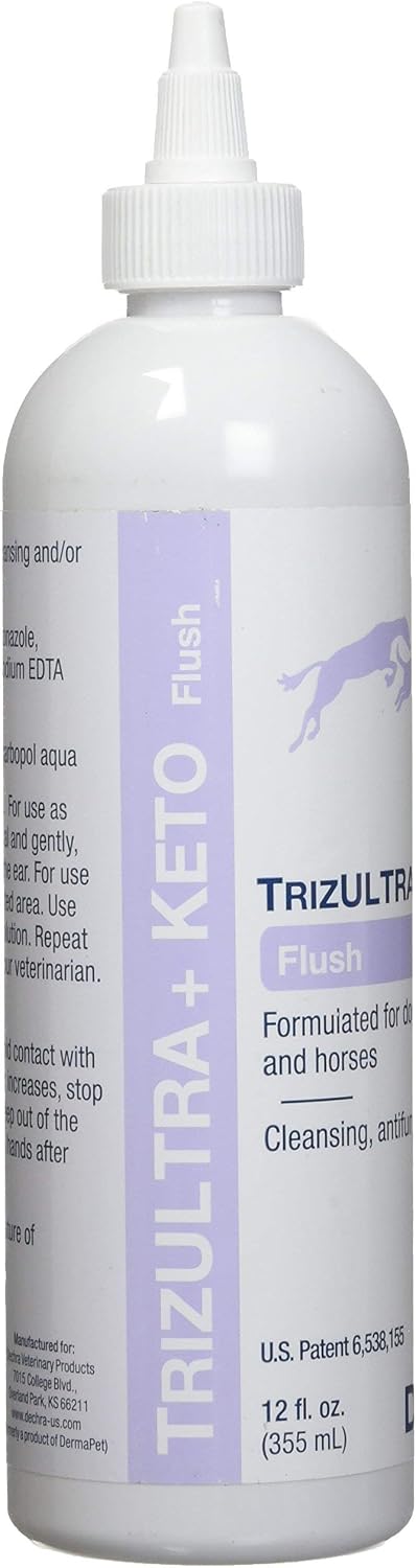 DechraTopical TrizULTRA + Keto Flush for Dogs, Cats & Horses (12oz), Basic pack