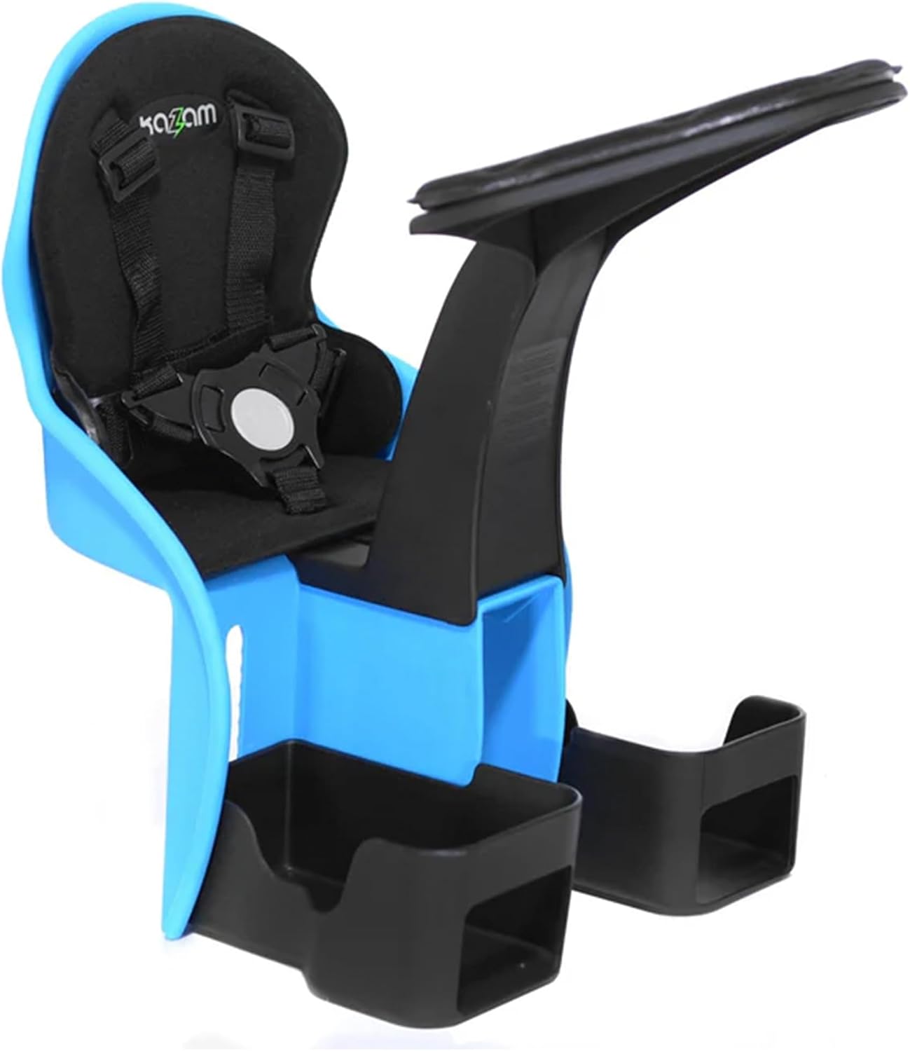 KaZAM Front-Mounted Child Bike Seat – Kangaroo & Wallaby Models with Padded Front Bumper/Dashboard