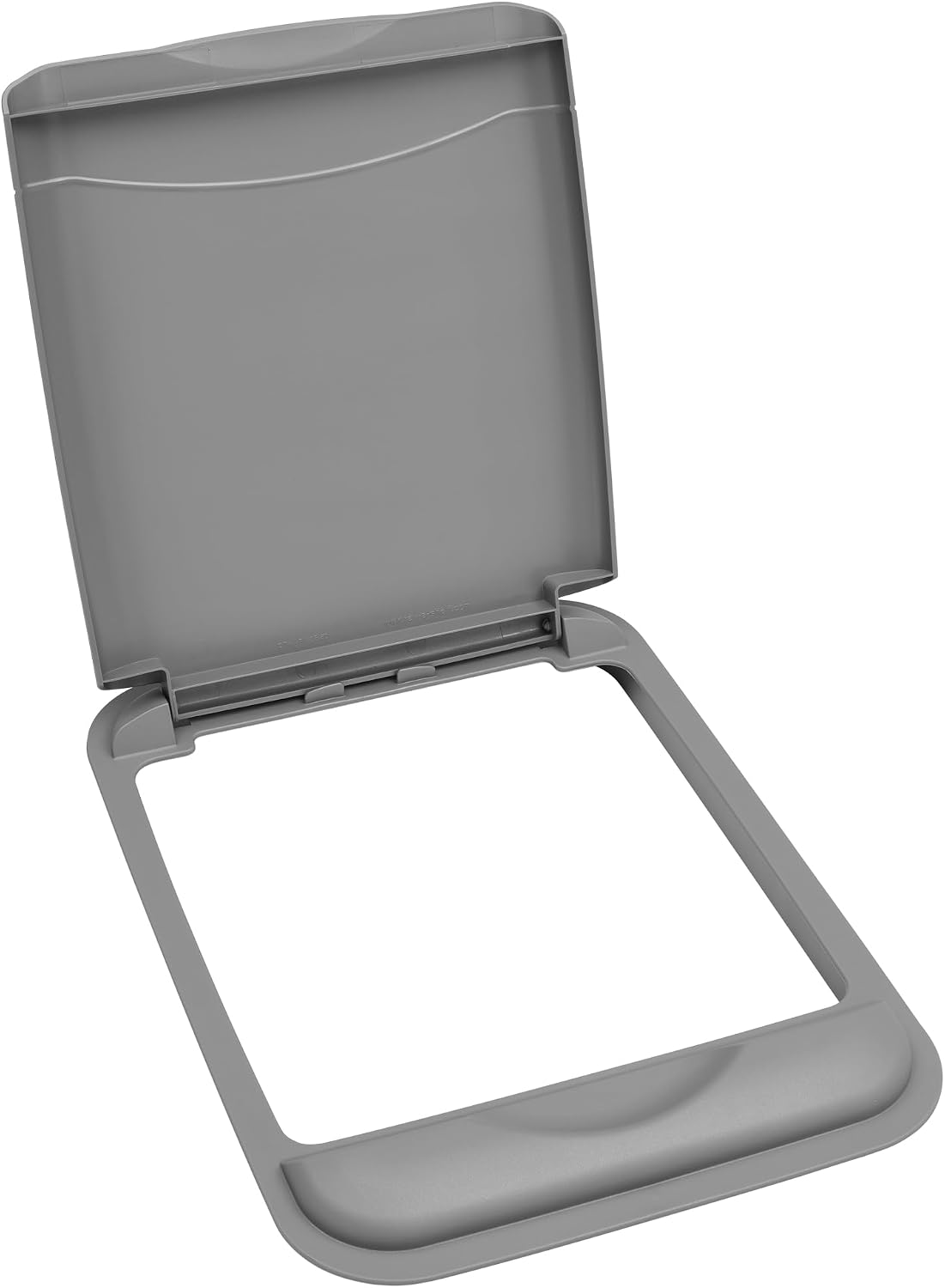 Rev-A-Shelf 35 Qt Under Sink Garbage Can Lid for Base Kitchen and Bathroom Cabinet, Replacement Plastic Trash Bin Lid Only, White, RV-35-LID-1