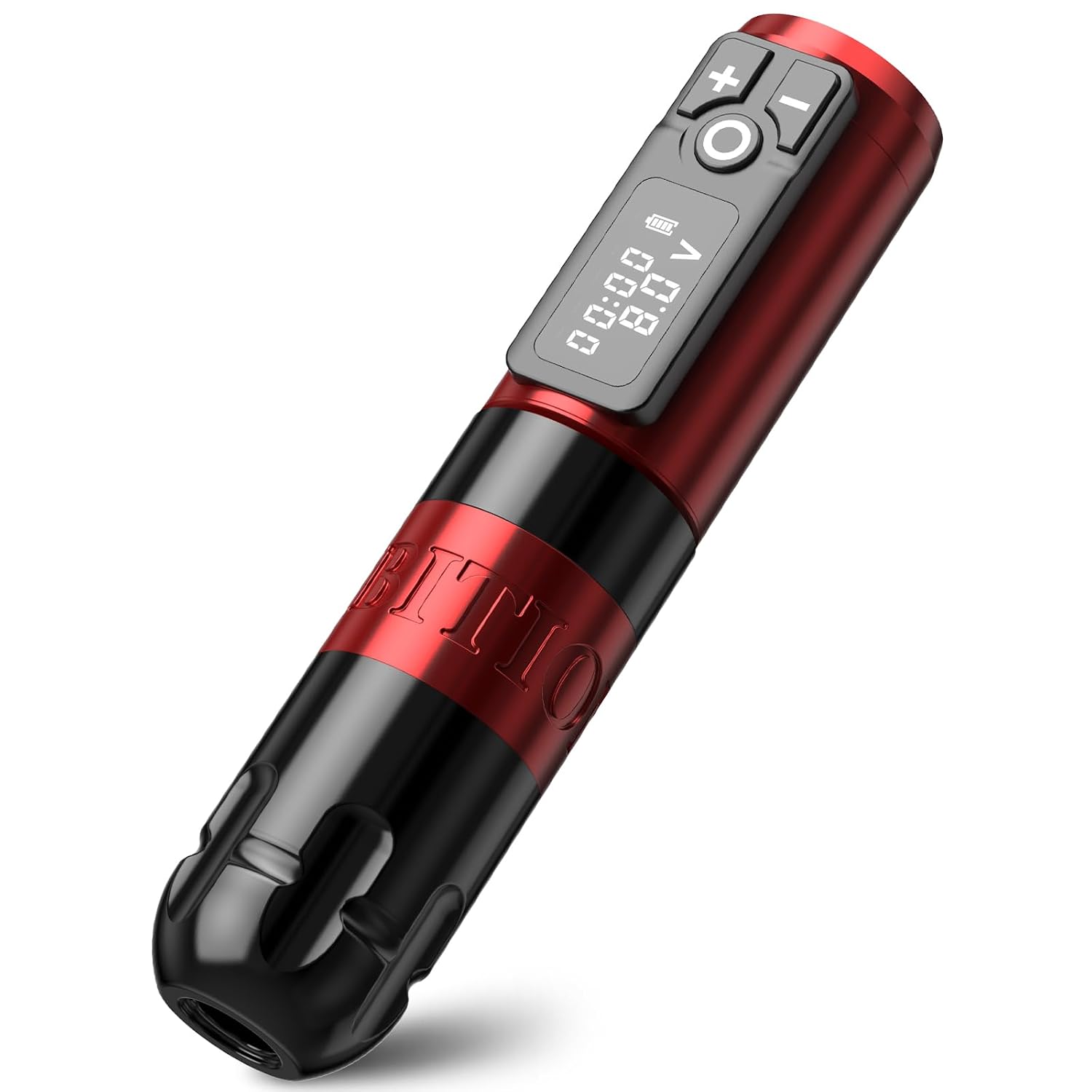 Ambition Soldier Rotary Battery Pen Tattoo Cartridge Machine with 2400mAh Power Japan Coreless Motor Digital LED Display Tattoo Equipment Supply for