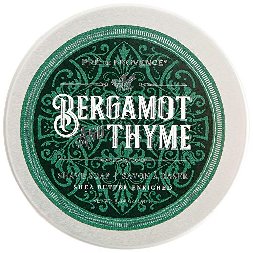 Pre de Provence Shea Butter Enriched Men's After Shave Balm, 2.5 Ounce - Bergamot & Thyme (Packaging may vary)