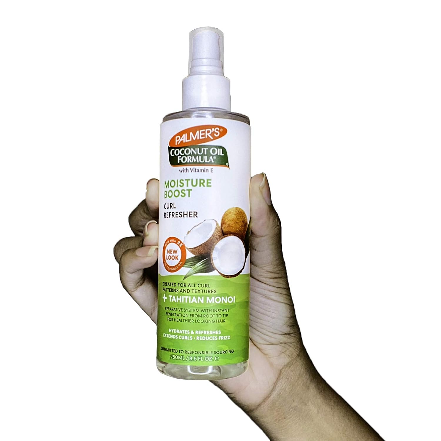 Palmer's Coconut Oil Moisture Boost Curl Refresher Spray (8.5 Ounces)