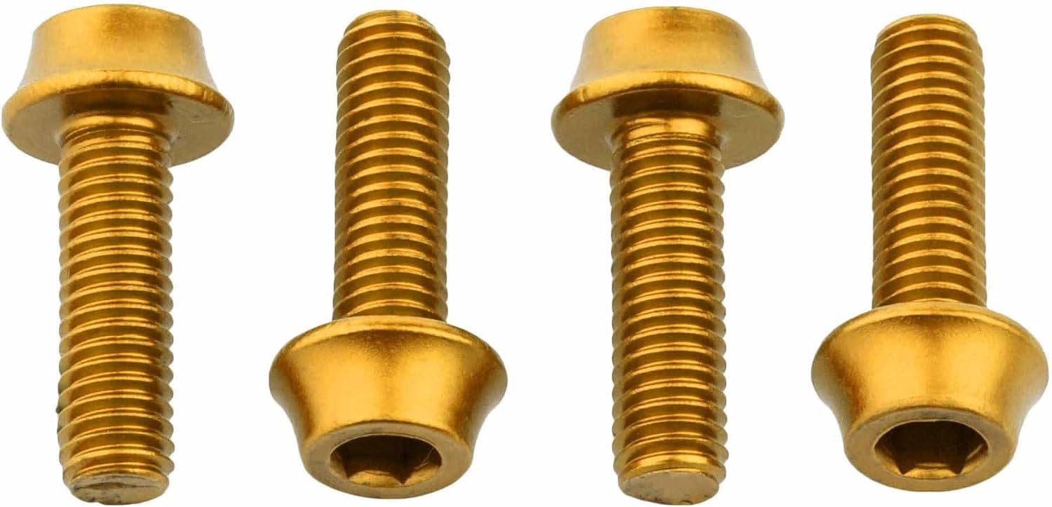 Wolf Tooth Precision Anodized Water Bottle Cage Bolts