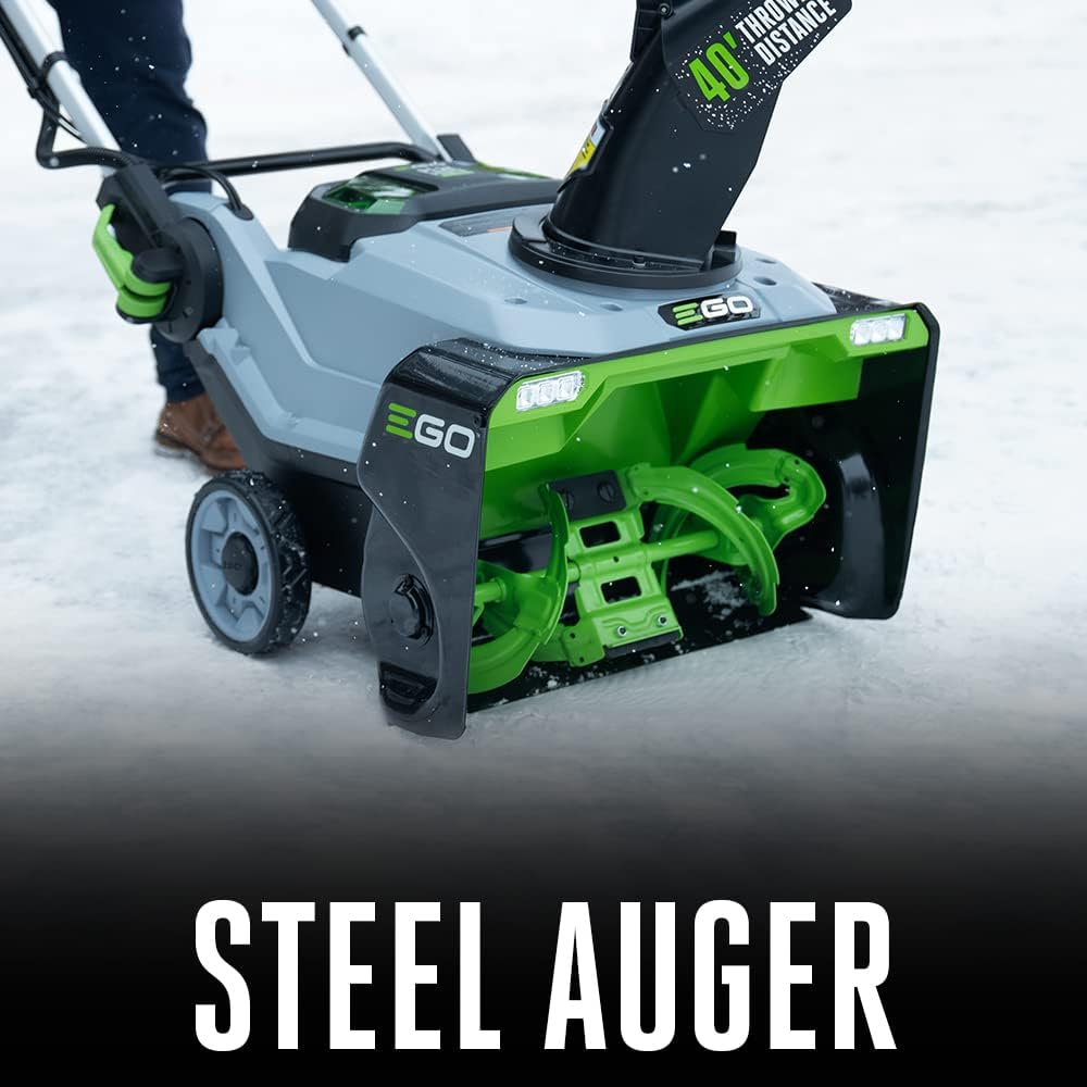 EGO SNT2405 24" Cordless Snow Blower Kit, Self Propelled, w/ 2 7.5Ah Batteries