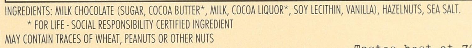 Chocolove Milk Chocolate Bar with Hazelnuts - 3.2 oz2
