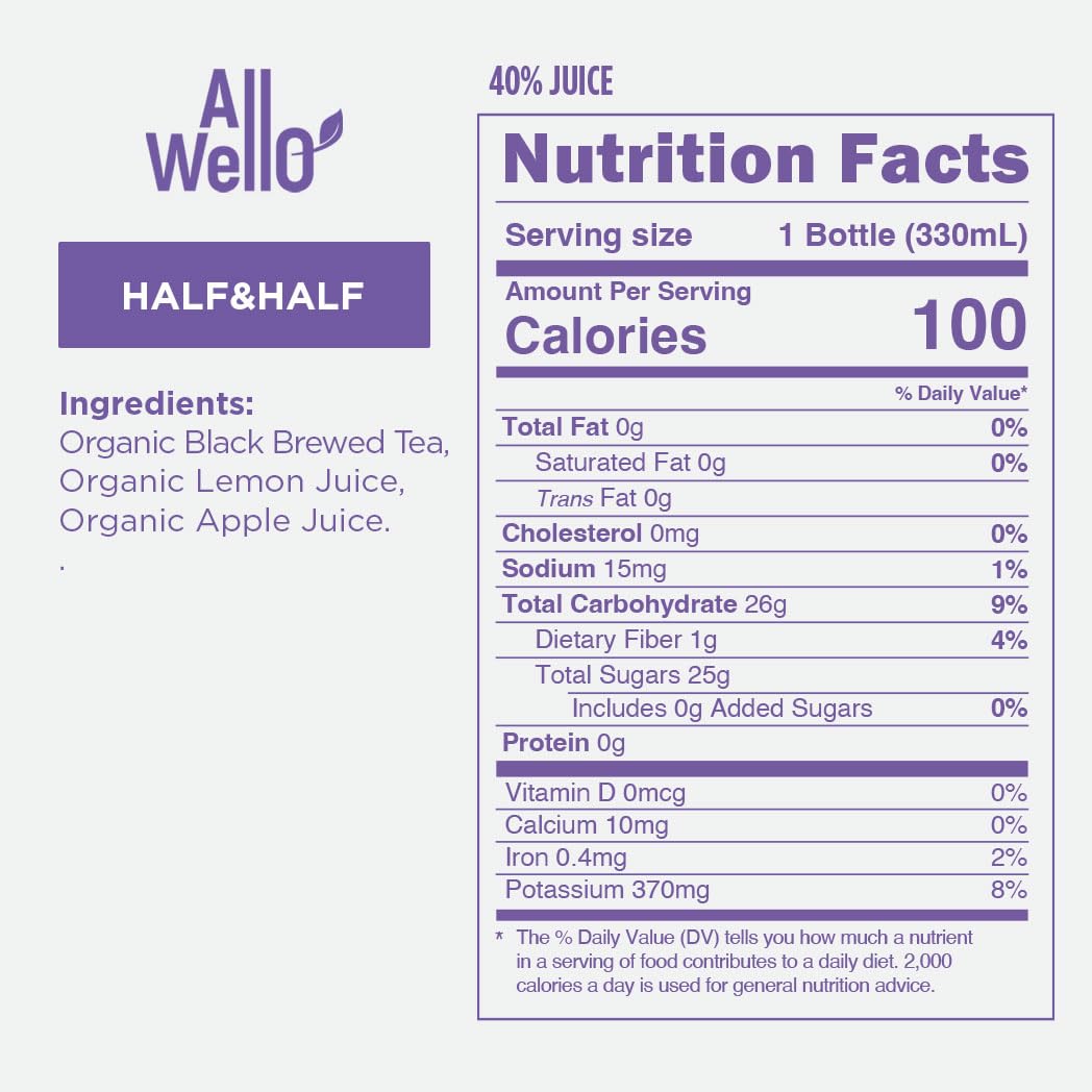 Organic Juice Variety Pack, Cold-Pressed, Non-GMO, 6 Pack
