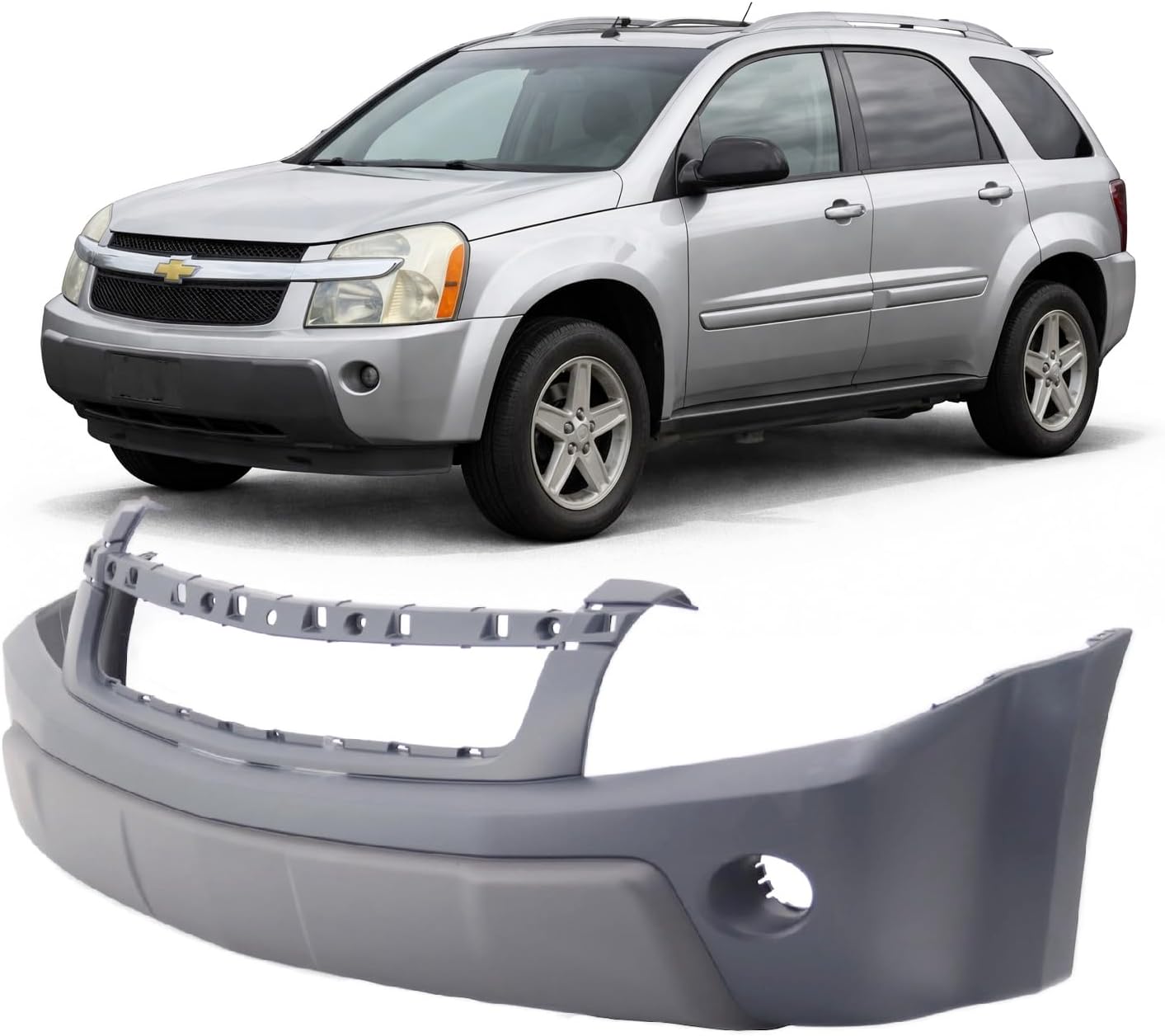 FitParts Compatible with Chevrolet Malibu 1997–2005 Front Bumper Cover