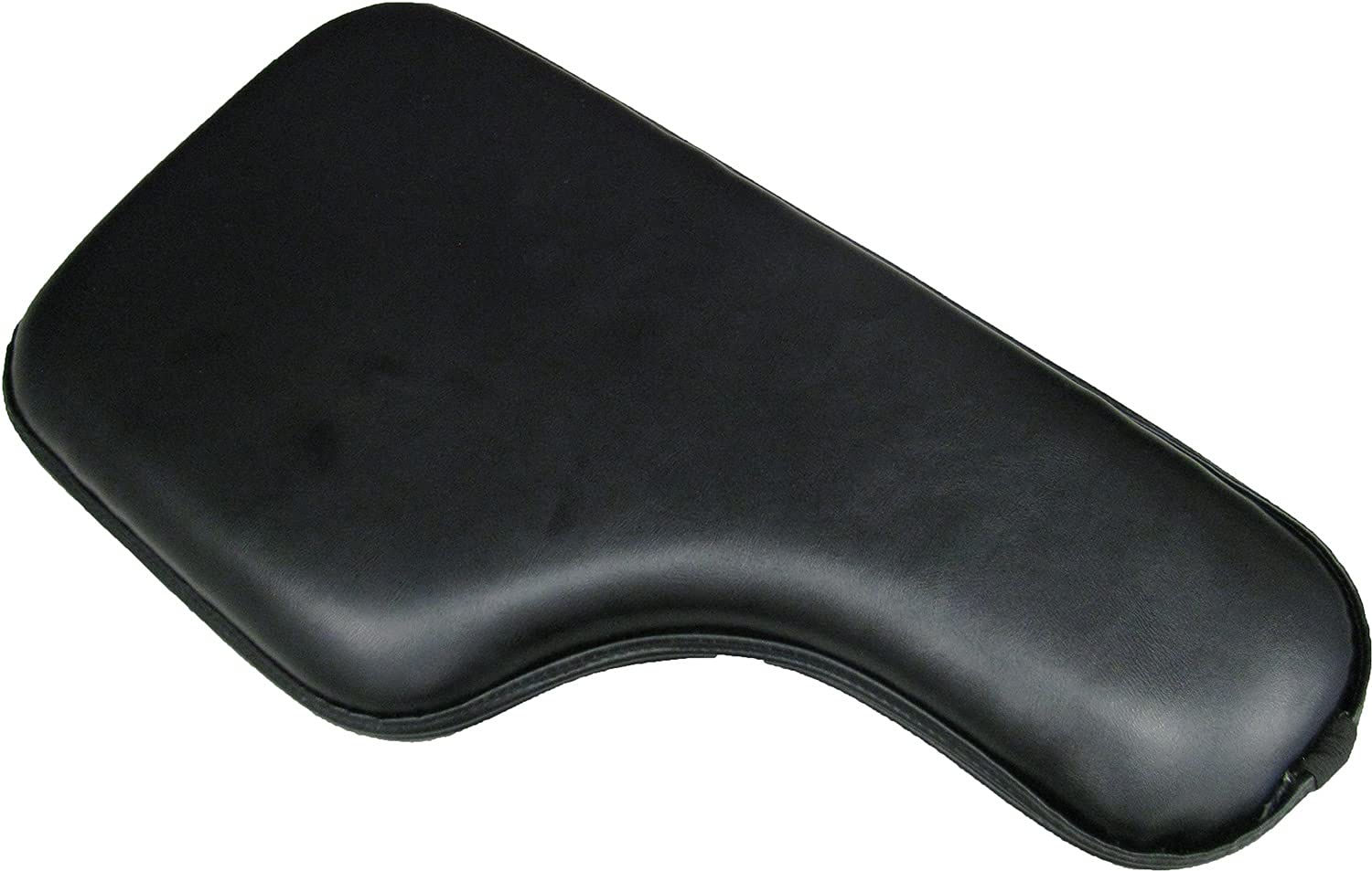 The Aftermarket Group - TAGAC010022 Wheelchair Half Lap Tray, Black Padded Vinyl, Flip-Up Hardware, Right, TAG010022
