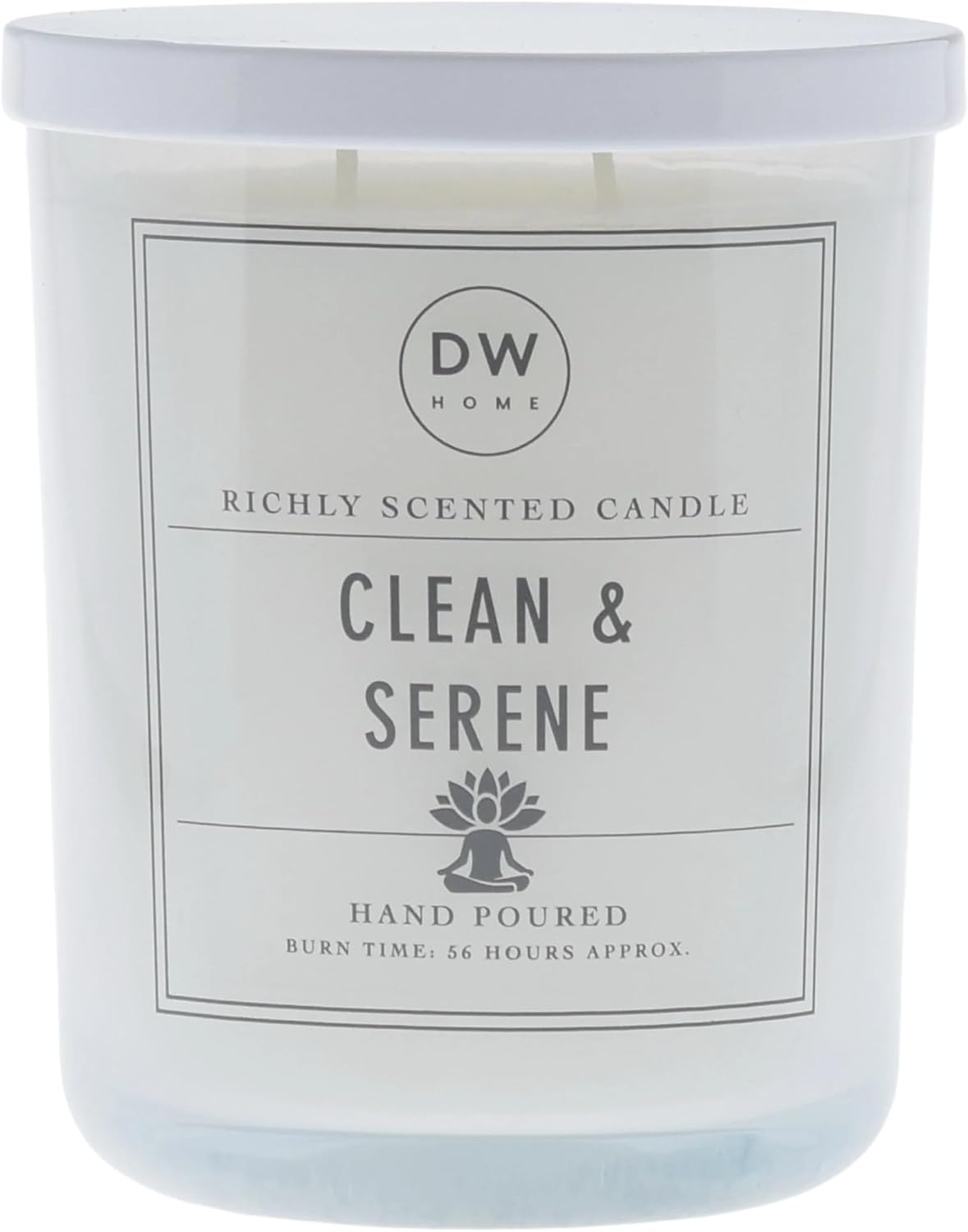 DW Home Peony Petals Scented Candle for Home, 9 oz, 8.8 oz Candle Jar, Up to 33H Burn Time, Luxury Scented Candle for Relaxation, Gifting, Home Décor