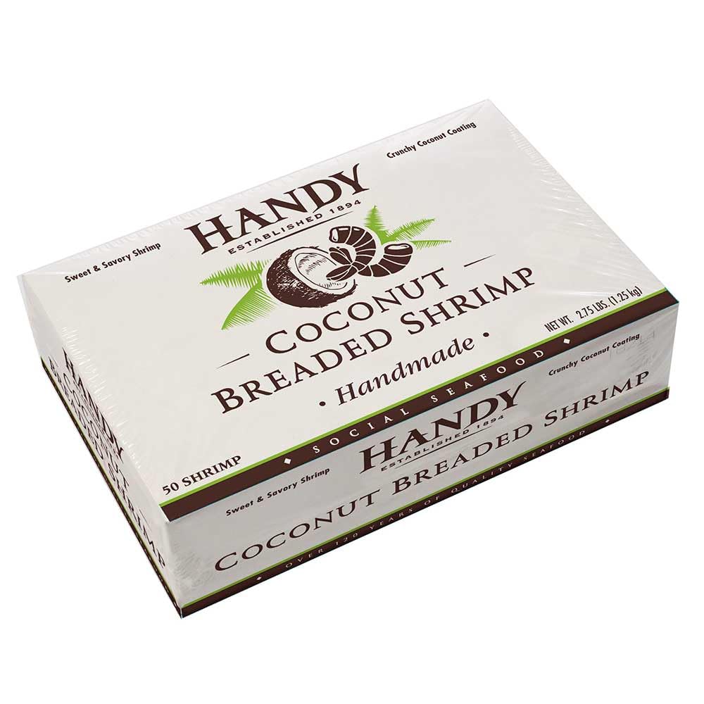 Handy Coconut Breaded Shrimp -- 100 per case.