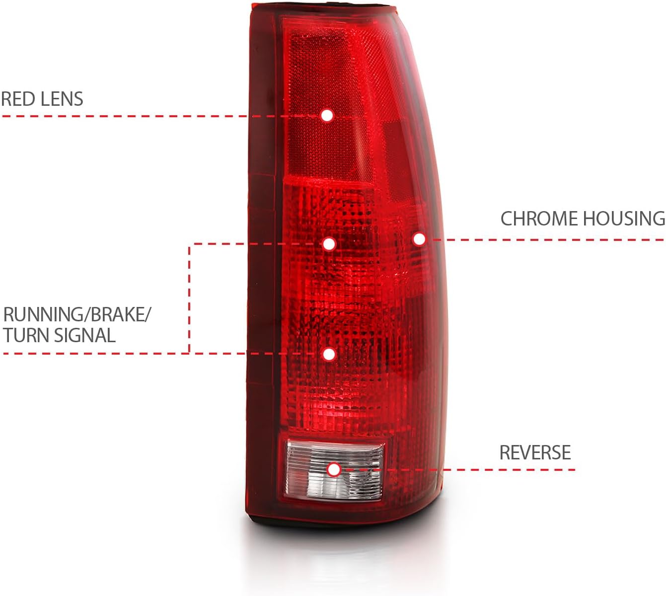 Anzo, Usa Usa 311300 Taillamps Fits Cadillac Escalade