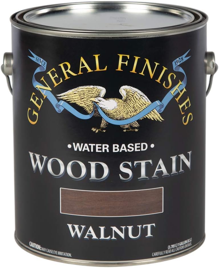 General Finishes Water Based Wood Stain, 1 Quart, Antique Oak