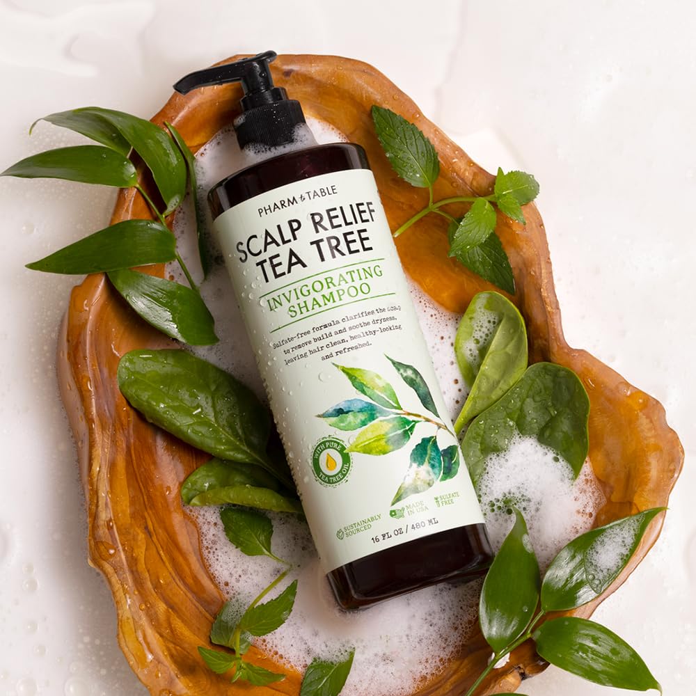 PHARM TO TABLE Scalp Relief Tea Tree Shampoo 960ml