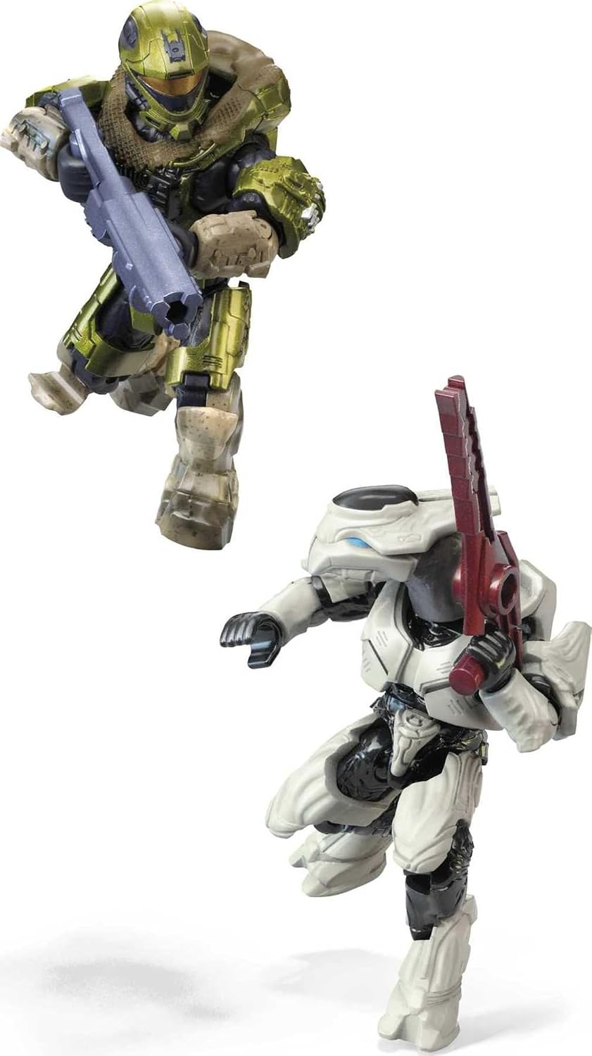 Mega Construx Halo Banshee Breakout Vehicle Halo Infinite Construction Set with Spartan Recon Character Figure, Building Toys for Kids