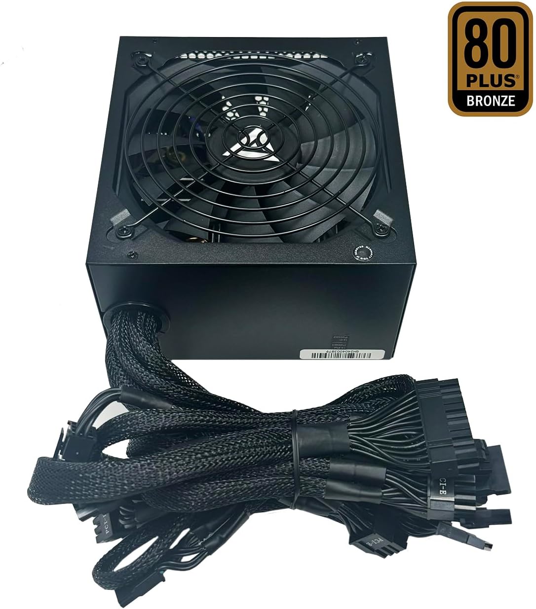 Apevia ATX-JP800W Jupiter 800W 80 Plus Bronze Certified Active PFC ATX Gaming Power Supply, Supports Dual/Quad Core CPUs, SLI/Crossfire/Haswell, 3 Year Warranty | 80+ Bronze PSU, Auto Thermal Controlled 135mm Fan, Heavy Duty Protections, Active PFC, Low…