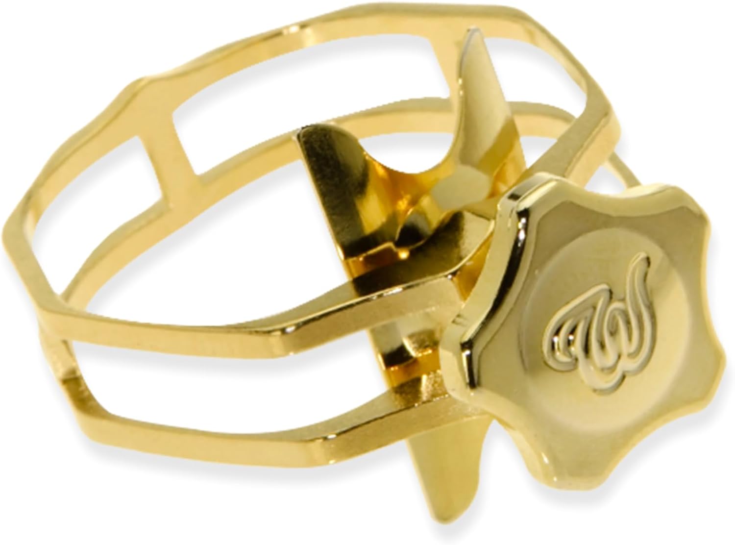 Theo Wanne Enlightened Saxophone Ligature with Premium Gold Finish for Soprano, Alto