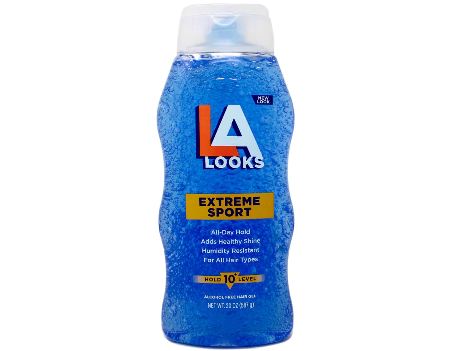 La Looks Gel #10 Extreme Sport Tri-Active Hold 20oz (Blue) (3 Pack) by LA Looks