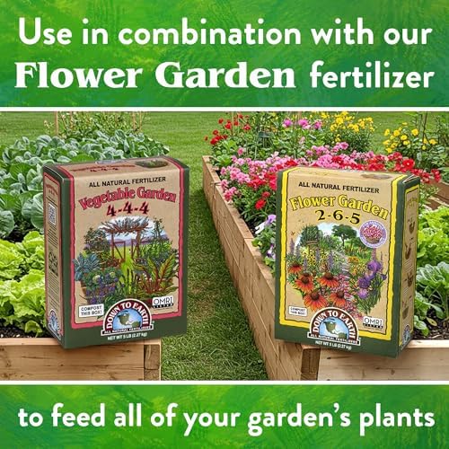 Down To Earth All Natural Fertilizers Organic Vegetable Garden - 25 lb