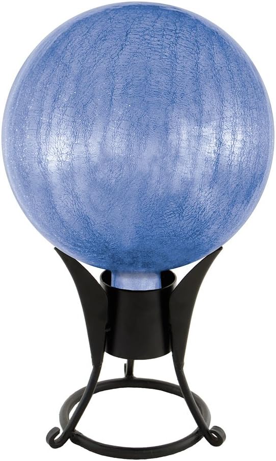 Achla Designs G10-FG-C Gazing, Fern Green 10 inch Glass Garden Globe Ball Sphere, 10