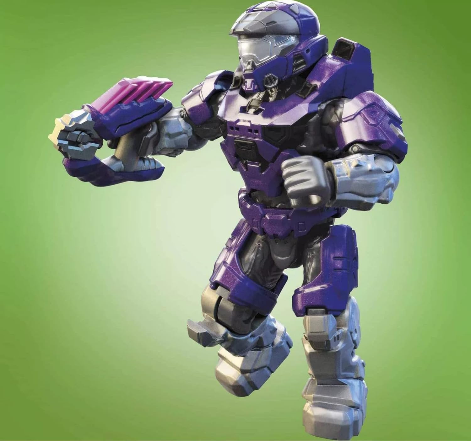 Mega Halo Heroes Construx Pro Builders Series 14 Spartan Mark VII Mini Figure GVP41