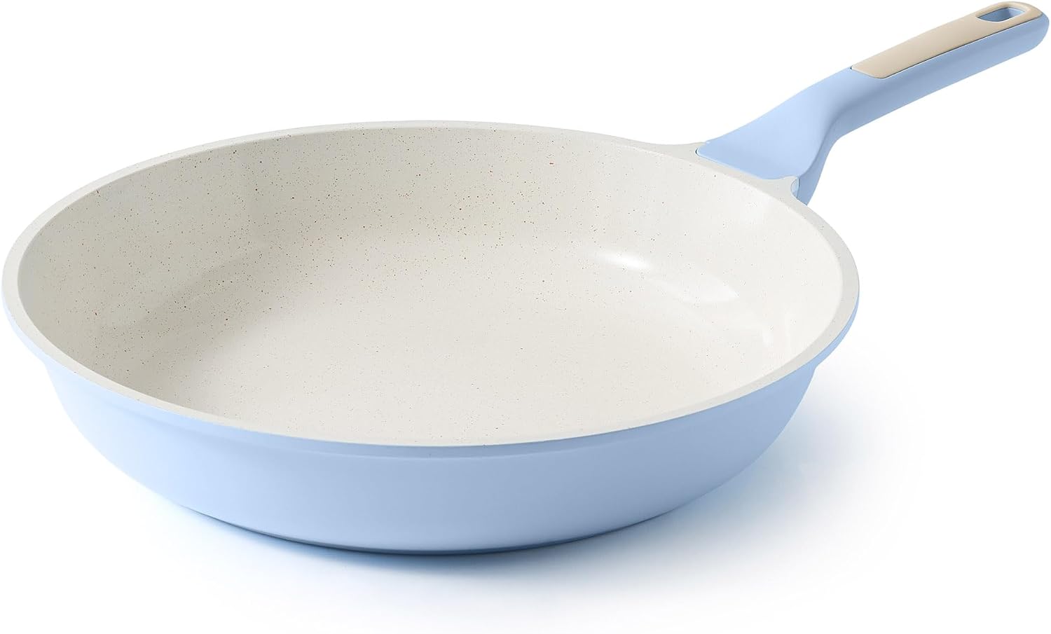 SENSARTE Nonstick Frying Pan Skillet, Swiss Granite Coating Omelette Pan, Healthy Stone Cookware Chef's Pan