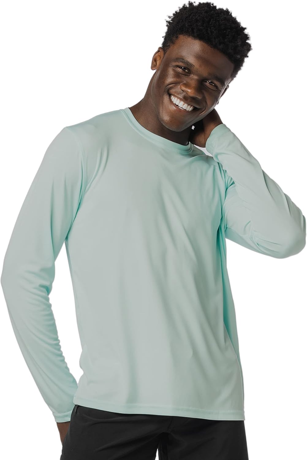 Vapor Apparel Men's Outdoor UPF 50+ Long Sleeve T-Shirt, UV Sun Protection for Fishing, Running, Hiking, Swimming