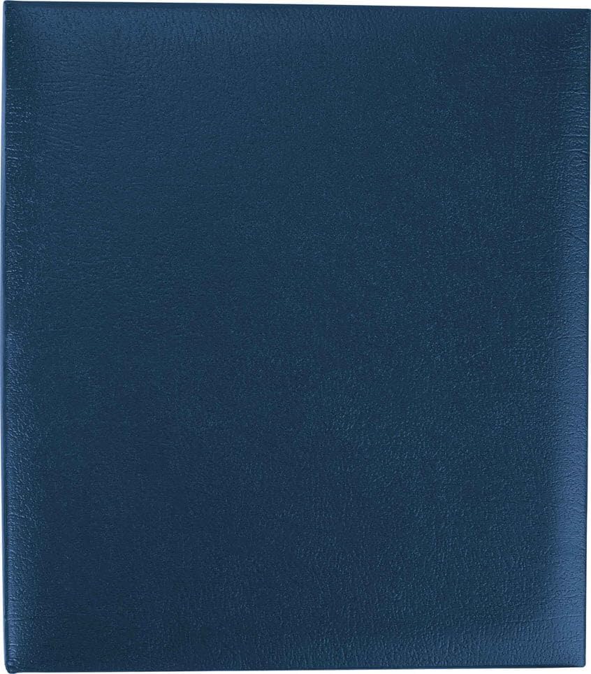 EGP Duplicate Deskbook Checks Cover, 3 Rings, 7 7/8 x 9, Black