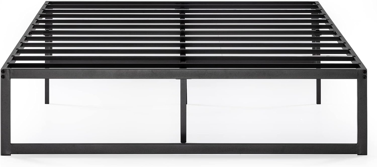 ZINUS Abel Metal Platform Bed Frame / Mattress Foundation with Steel Slat Support / No Box Spring Needed / Easy Assembly, Queen