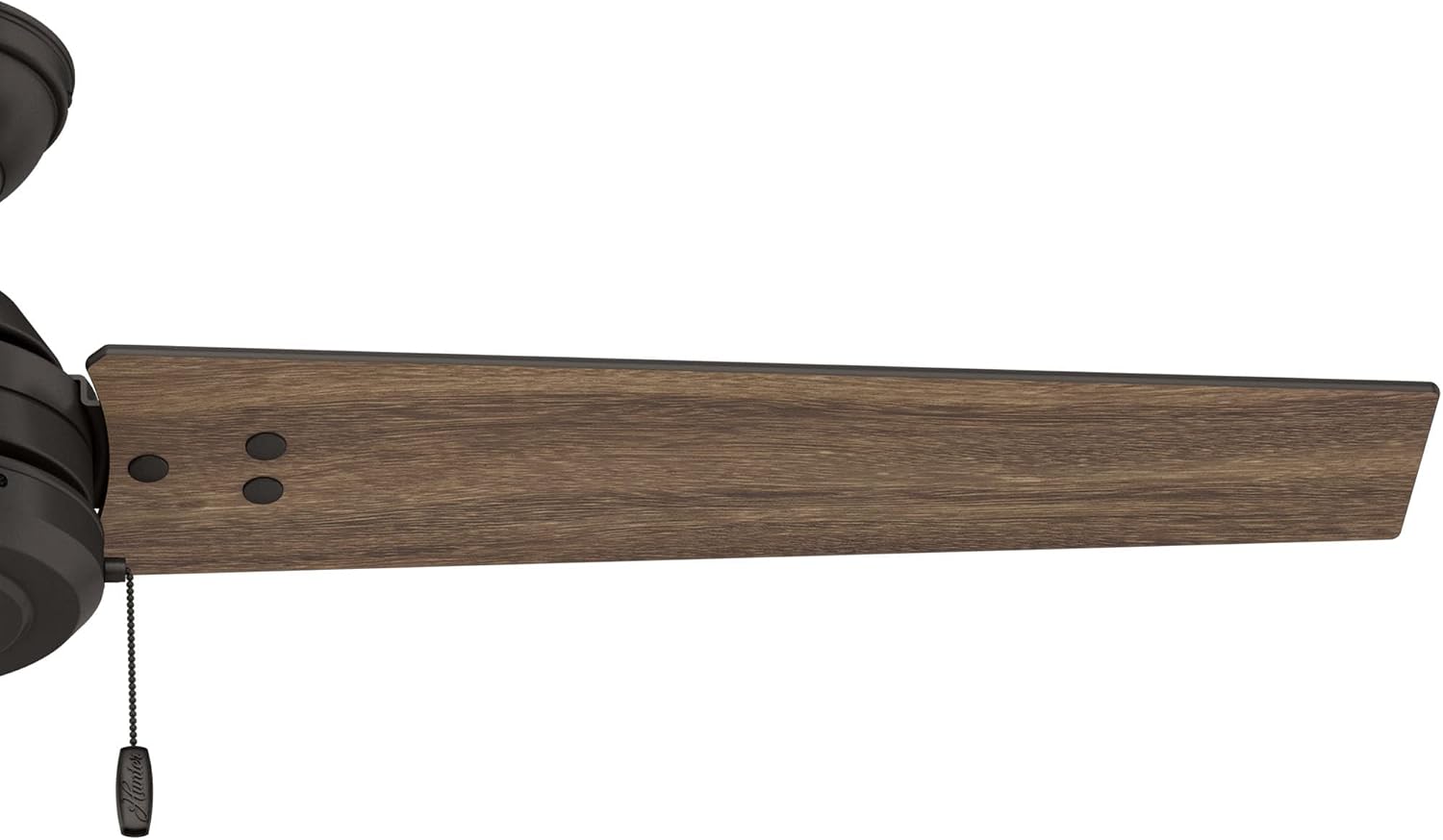 Hunter Cassius, Outdoor or Indoor, Ceiling Fan, 44 inch, Matte Black