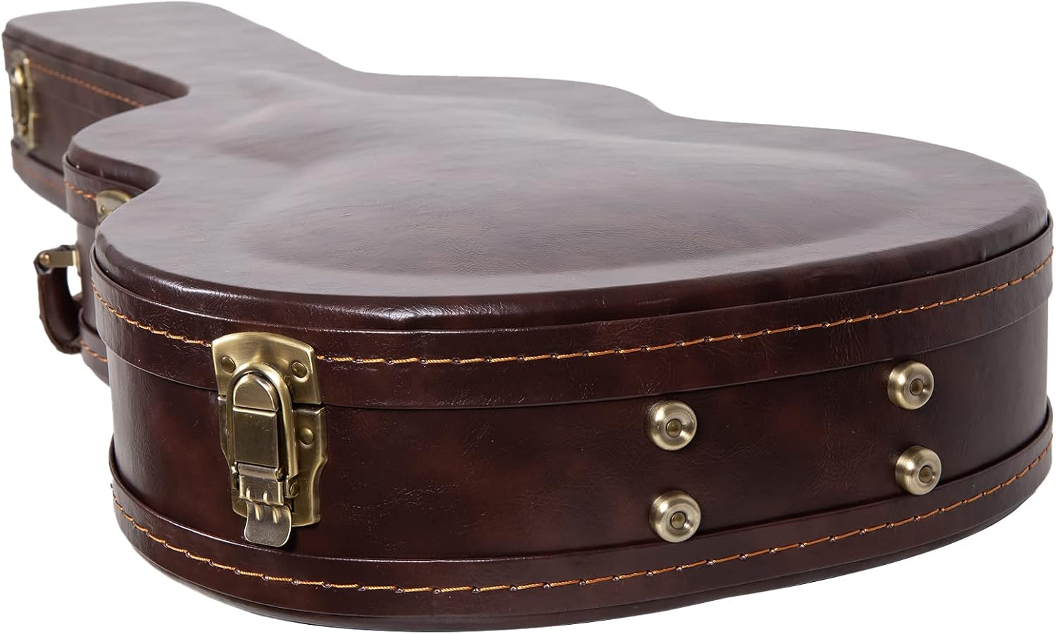 Crossrock Hardshell Arch Top wood case fits SG Electric Guitars-Black(CRW620SGBK)