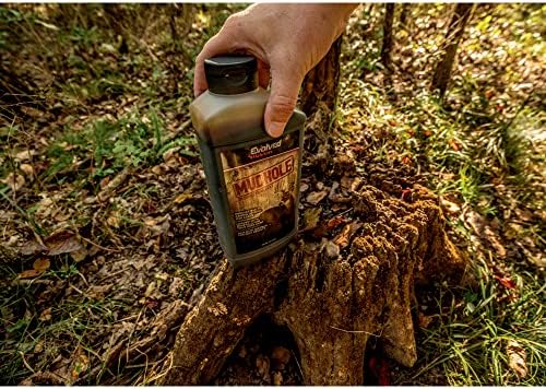 Evolved Habitats Mudhole Molasses Enriched Liquid Deer Mineral Attractant - Powerful Ready-to-Use Year-Round Beneficial Food Supplement for Deer