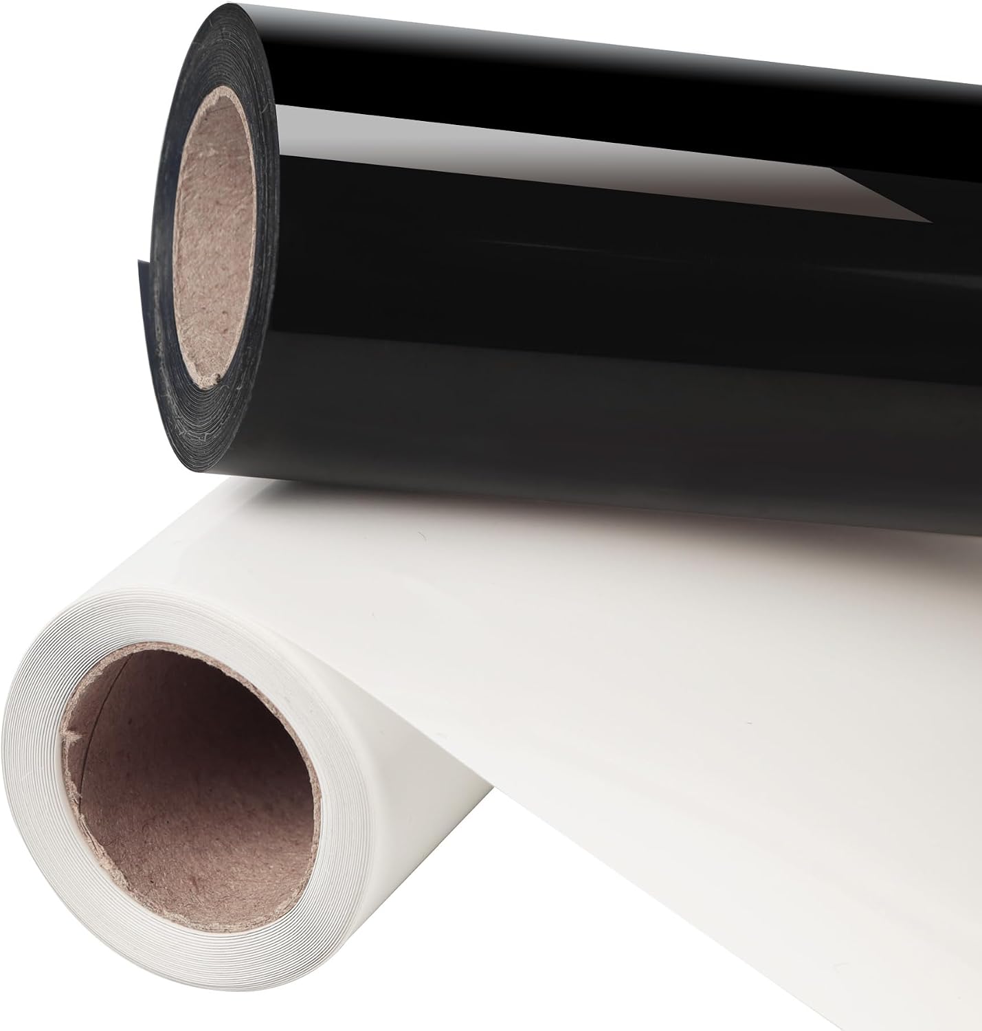 RENLITONG Heat Transfer Vinyl,12 Inch by 10ft White Iron on Vinyl