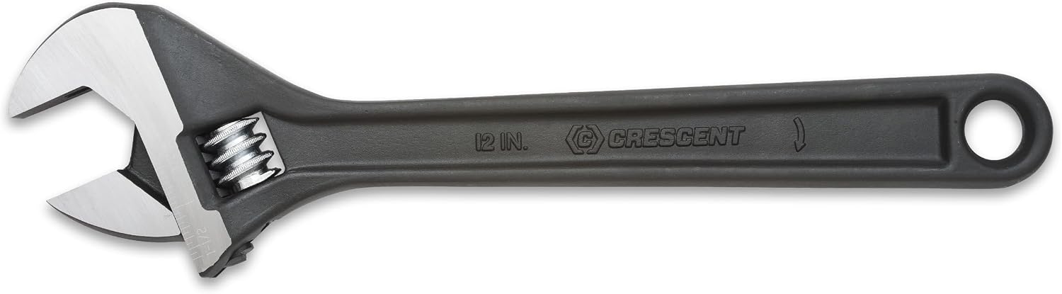 Crescent 6" Adjustable Black Oxide Wrench - Carded - AT26VS